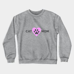 Cat Mom Crewneck Sweatshirt